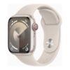 Apple Watch Series 9 (GPS + Cellular) 41 mm Sølv Fløde Smart ur