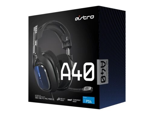 ASTRO A40 TR Kabling Headset Sort Blå