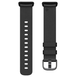 FITBIT Charge 5/6 Leather Band Black (L)