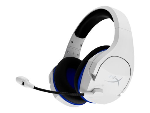 HyperX Cloud Stinger Core Trådløs Headset Blå Hvid