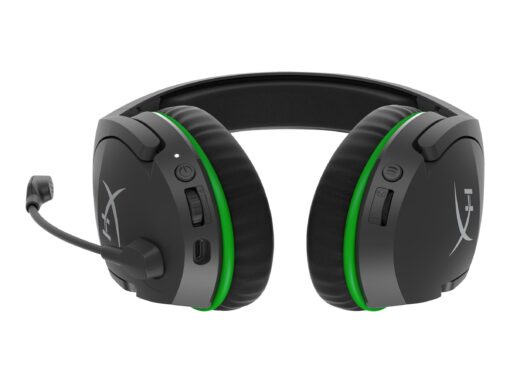 HyperX CloudX Stinger Core Wireless Headset - Svart/Grå/Grön