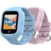 CELLY Kidswatch 4G Smartwatch för barn Blå + Rosa rem