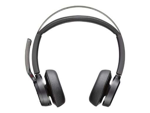 Poly Voyager Focus 2 Trådløs Kabling Headset Sort