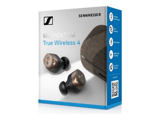 Sennheiser MOMENTUM True Wireless 4 Trådløs Ægte trådløse øretelefoner Sort Brun