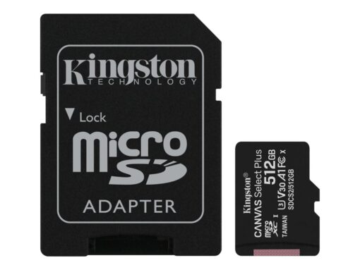 Kingston Canvas Select Plus microSDXC 512GB 100MB/s