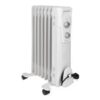 Clatronic RA 3735 Olie radiator Gulvstående Hvid