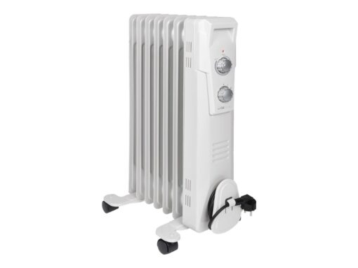 Clatronic RA 3735 Olie radiator Gulvstående Hvid