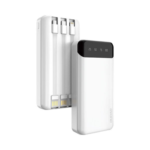 Dudao K6Pro+ powerbank 20000mAh 10Watt hvid