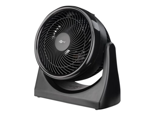 goobay Køleventilator Gulvstående Sort