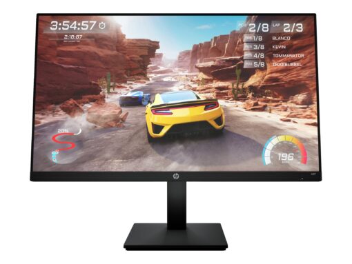 HP X27 Gaming Monitor 27" 1920 x 1080 (Full HD) HDMI DisplayPort 165Hz Pivot Skærm