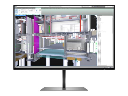 HP Z24u G3 24" 1920 x 1200 HDMI DisplayPort USB-C 60Hz Dockingskærm