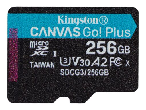 Kingston Canvas Go! Plus microSDXC 256GB 170MB/s