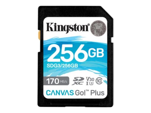 Kingston Canvas Go! Plus SDXC 256GB 170MB/s