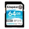 Kingston Canvas Go! Plus SDXC 64GB 170MB/s