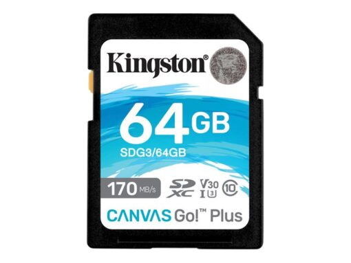 Kingston Canvas Go! Plus SDXC 64GB 170MB/s