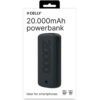 PBE20000EVO PowerBank 10,5W 20.000 mAh Svart