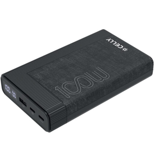 Powerbank PD 100W 20.000 mAh Svart