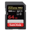 SanDisk Extreme Pro SDXC UHS-II Memory Card 64GB 300MB/s