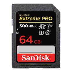 SanDisk Extreme Pro SDXC UHS-II Memory Card 64GB 300MB/s