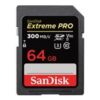 SanDisk Extreme Pro SDXC UHS-II Memory Card 64GB 300MB/s