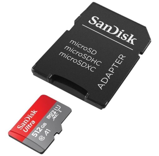 SanDisk Ultra microSDXC Adapter - 512GB