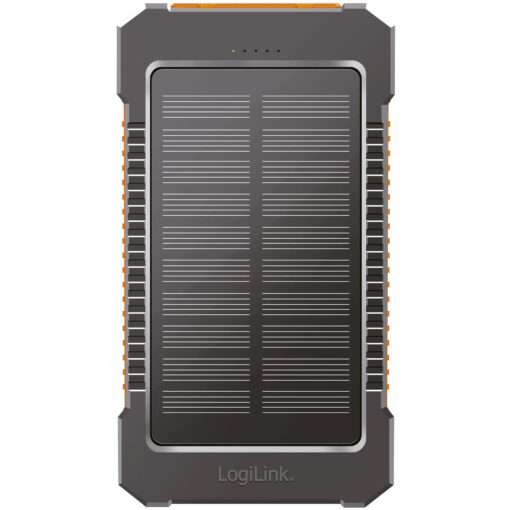 Solcells-Powerbank 6000mAh 2xUSB-A 10W