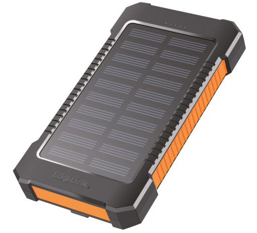 Solcells-Powerbank 6000mAh 2xUSB-A 10W