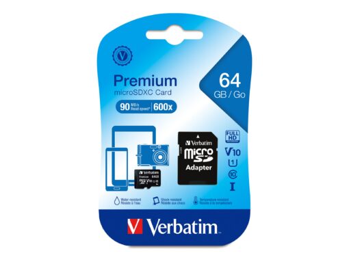 Verbatim Premium microSDXC 64GB