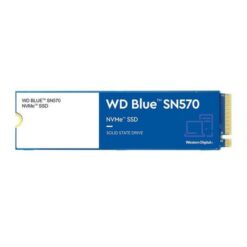 Western Digital SSD Blue SN570 500GB M.2 NVMe 3500MB/s PCIe Gen 3 Blå