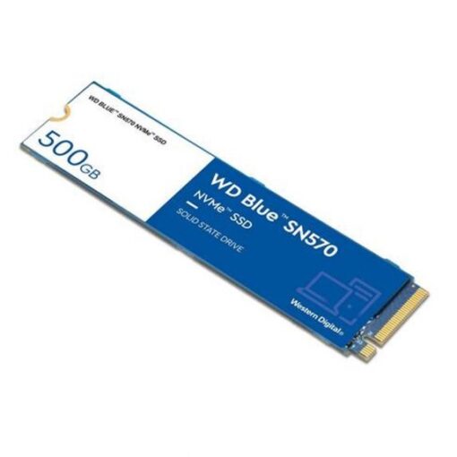 Western Digital SSD Blue SN570 500GB M.2 NVMe 3500MB/s PCIe Gen 3 Blå