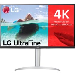 LG UltraFine 32UP55NP-W 32" 3840 x 2160 (4K) HDMI DisplayPort USB-C 60Hz Dockingskærm