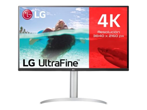 LG UltraFine 32UP55NP-W 32" 3840 x 2160 (4K) HDMI DisplayPort USB-C 60Hz Dockingskærm