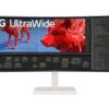 LG UltraWide 38WR85QC-W 38" 3840 x 1600 (UltraWide) HDMI DisplayPort USB-C 144Hz Dockingskærm