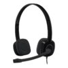 Logitech Stereo H151 Kabling Headset Sort