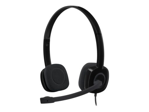 Logitech Stereo H151 Kabling Headset Sort