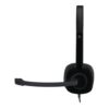 Logitech Stereo H151 Kabling Headset Sort