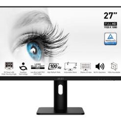 MSI PRO MP273AP 27 1920 x 1080 (Full HD) VGA (HD 15) VGA HDMI DisplayPort 100Hz Pivot Skærm