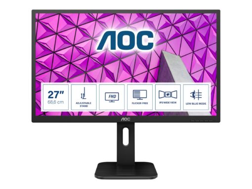 AOC 27P1 27" 1920 x 1080 (Full HD) DVI VGA (HD-15) HDMI DisplayPort 60Hz