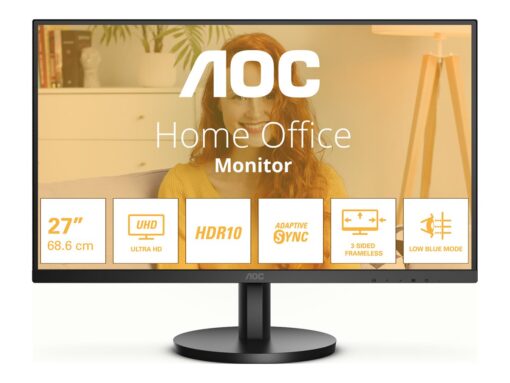 AOC Basic-line U27B3M 27" 3840 x 2160 (4K) HDMI DisplayPort 60Hz