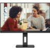 AOC Essential-line Q27E3UMF 27" 2560 x 1440 (2K) HDMI DisplayPort 75Hz Pivot Skærm