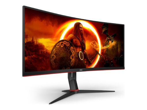 AOC Gaming CU34G2XP/BK 34" 3440 x 1440 (UltraWide) HDMI DisplayPort 180Hz