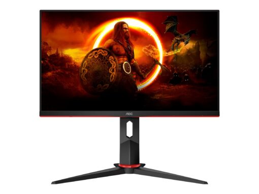 AOC Gaming Q24G2A/BK 24" 2560 x 1440 (2K) HDMI DisplayPort 165Hz Pivot Skærm