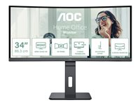 AOC Pro-line CU34P3CV 34" 3440 x 1440 (UltraWide) HDMI DisplayPort USB-C 100Hz Dockingskærm