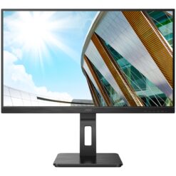 AOC U27P2 27" 3840 x 2160 (4K) HDMI DisplayPort 60Hz Pivot Skærm