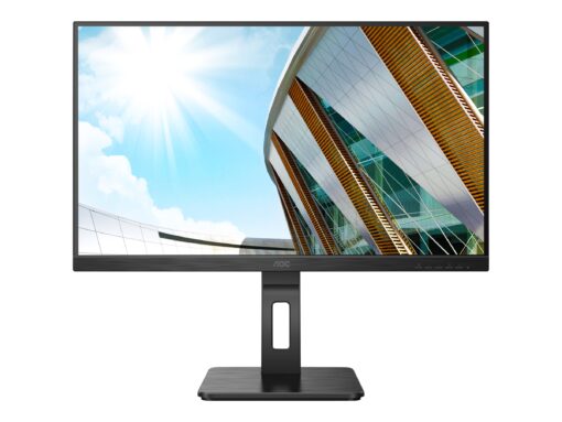 AOC U27P2 27" 3840 x 2160 (4K) HDMI DisplayPort 60Hz Pivot Skærm