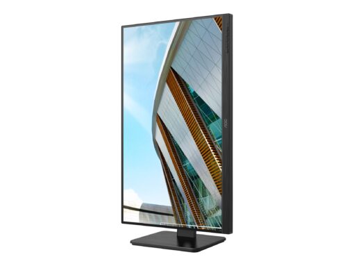 AOC U27P2 27" 3840 x 2160 (4K) HDMI DisplayPort 60Hz Pivot Skærm