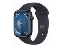 Apple Watch Series 9 (GPS + Cellular) 45 mm Sort Smart ur