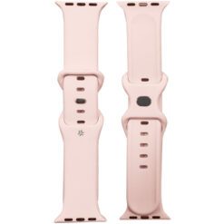 Armband till Apple Watch 38/40/41mm Silikon Rosa