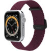 Celly Armband till Apple Watch 42/44/45mm Flätat Lila