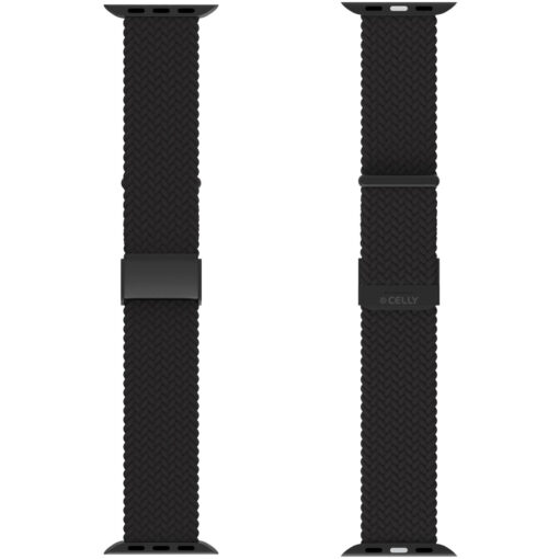 Armband till Apple Watch 42/44/45mm Flätat Svart